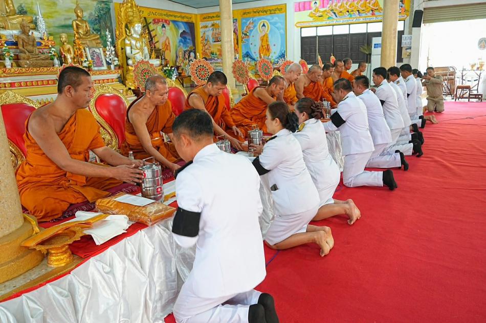 พิธีบำเพ็ญกุศลสตมวาร ๑๐๐ วัน เพื่ออุทิศถวายเป็นพระราชกุศล สมเด็จพระนางเจ้าสิริกิติ์  พระบรมราชินีนาถ พระบรมราชชนนีพันปีหลวง